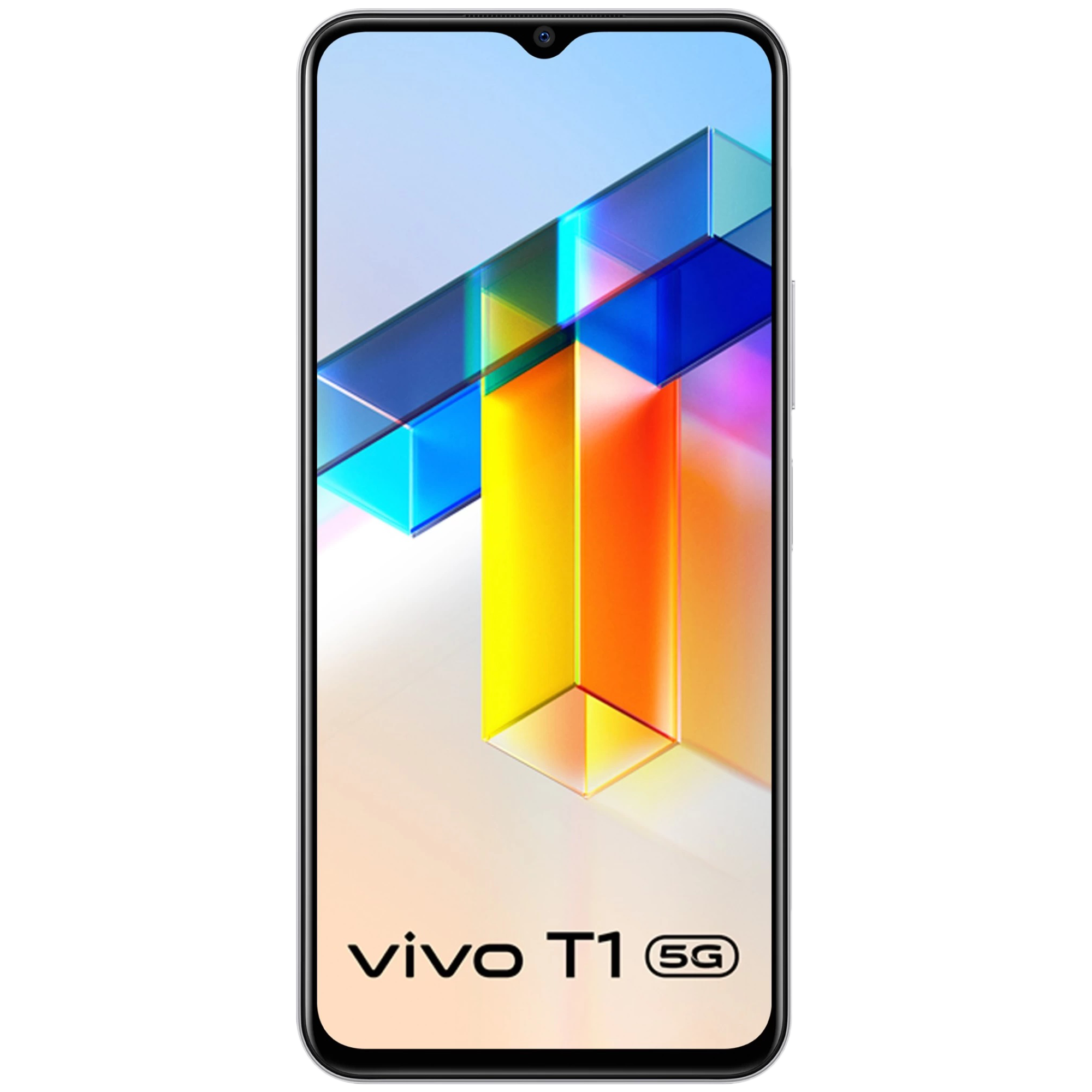 Buy Vivo T1 5G 4GB RAM 128GB Silky White Online Croma